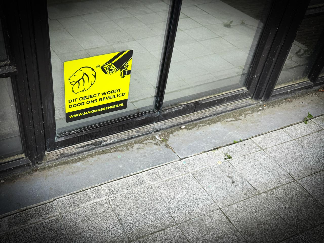 Sticker - Maximus Alarmsystemen