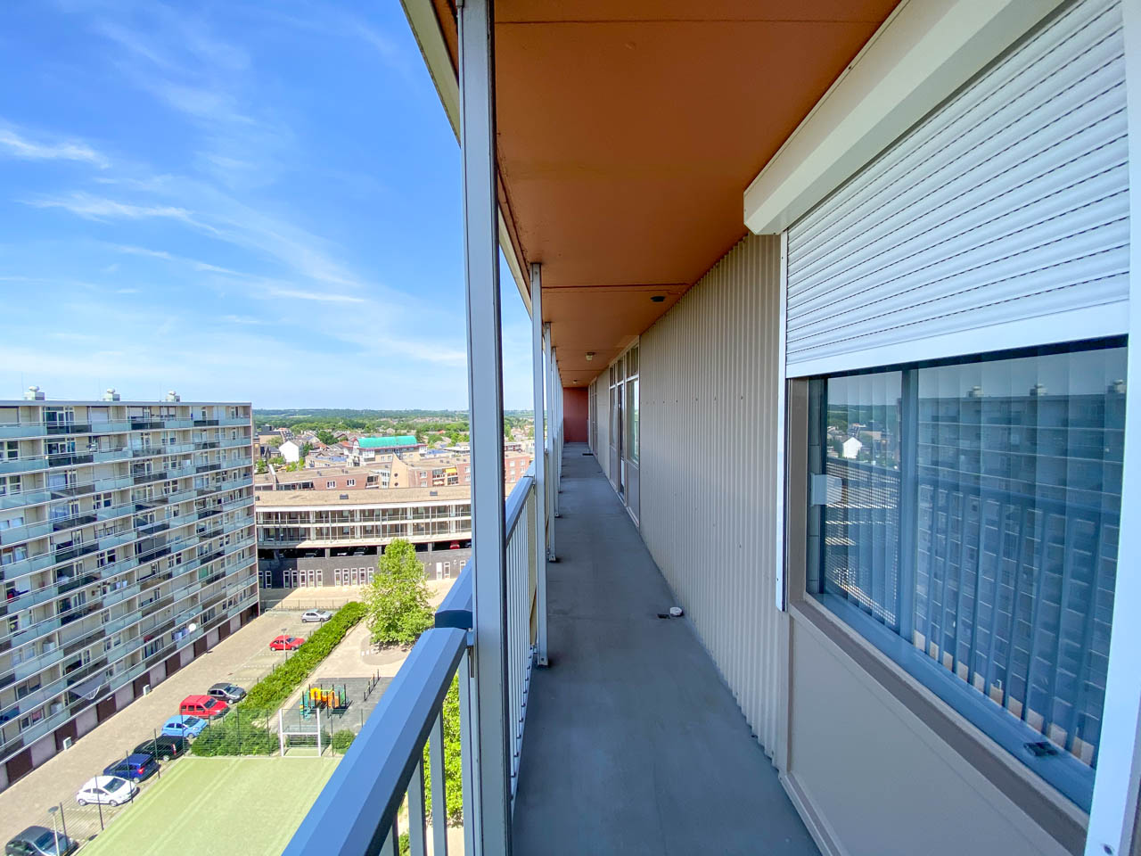 uitzicht vanaf de Hertogenlaan, Kerkrade