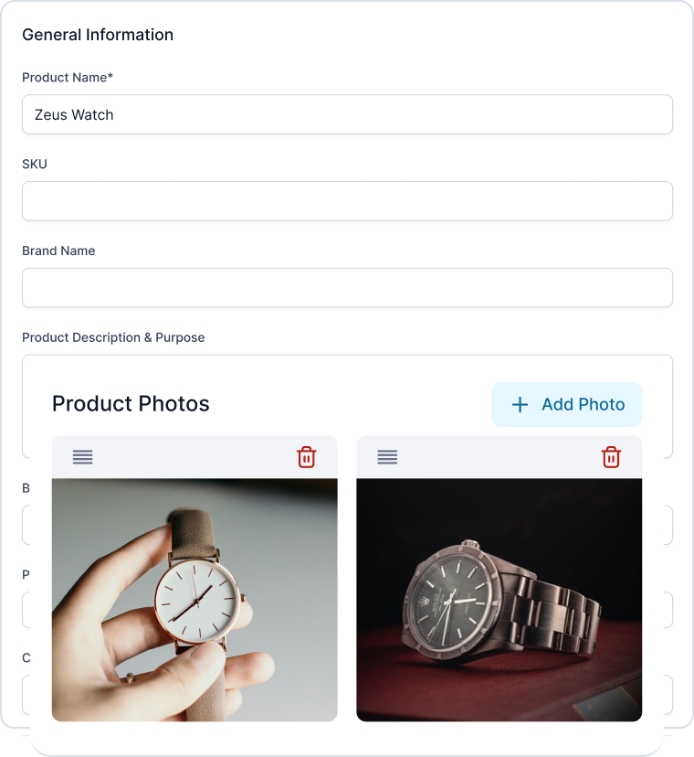 Centralize product assets