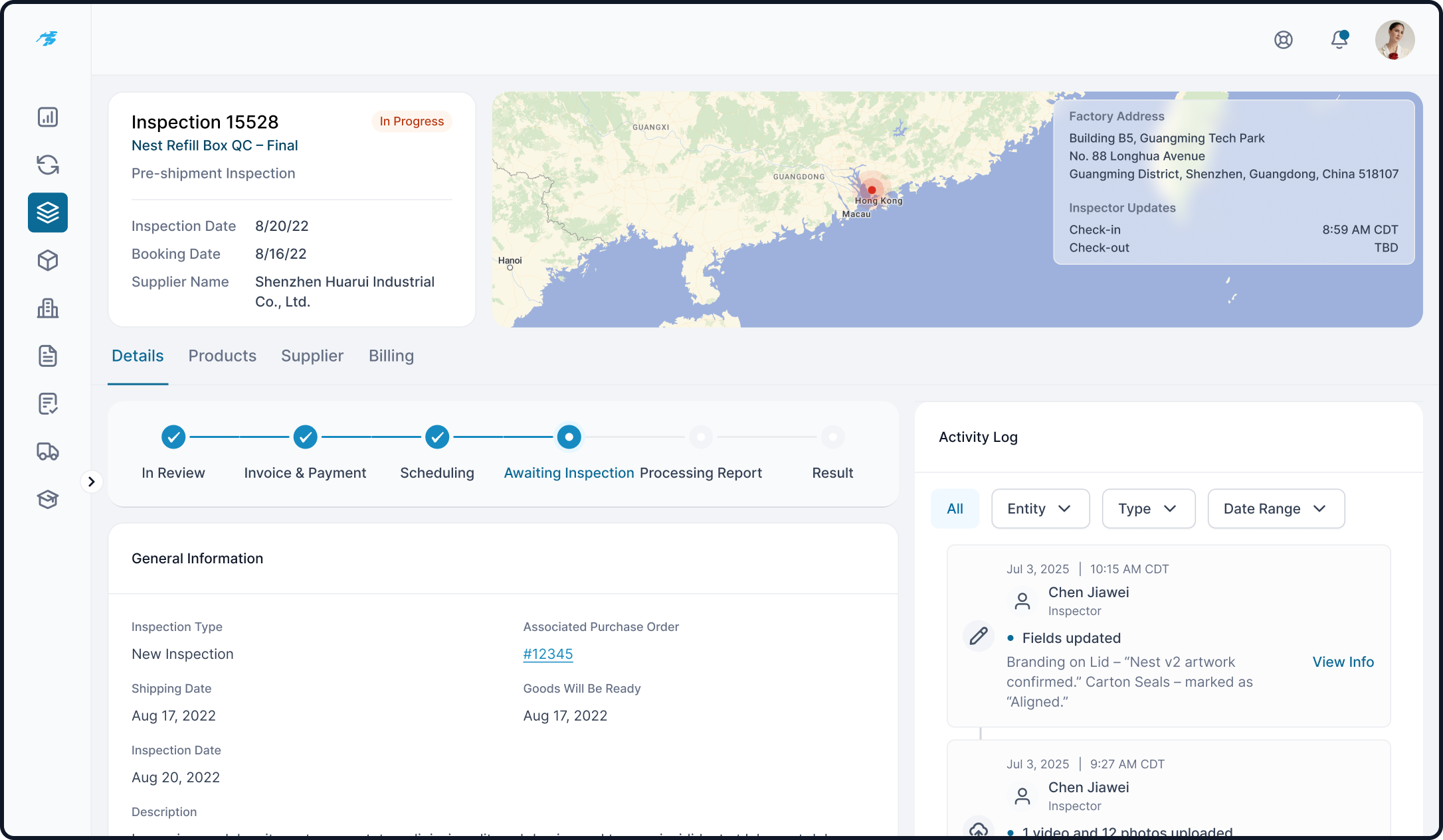 opsninja dashboard