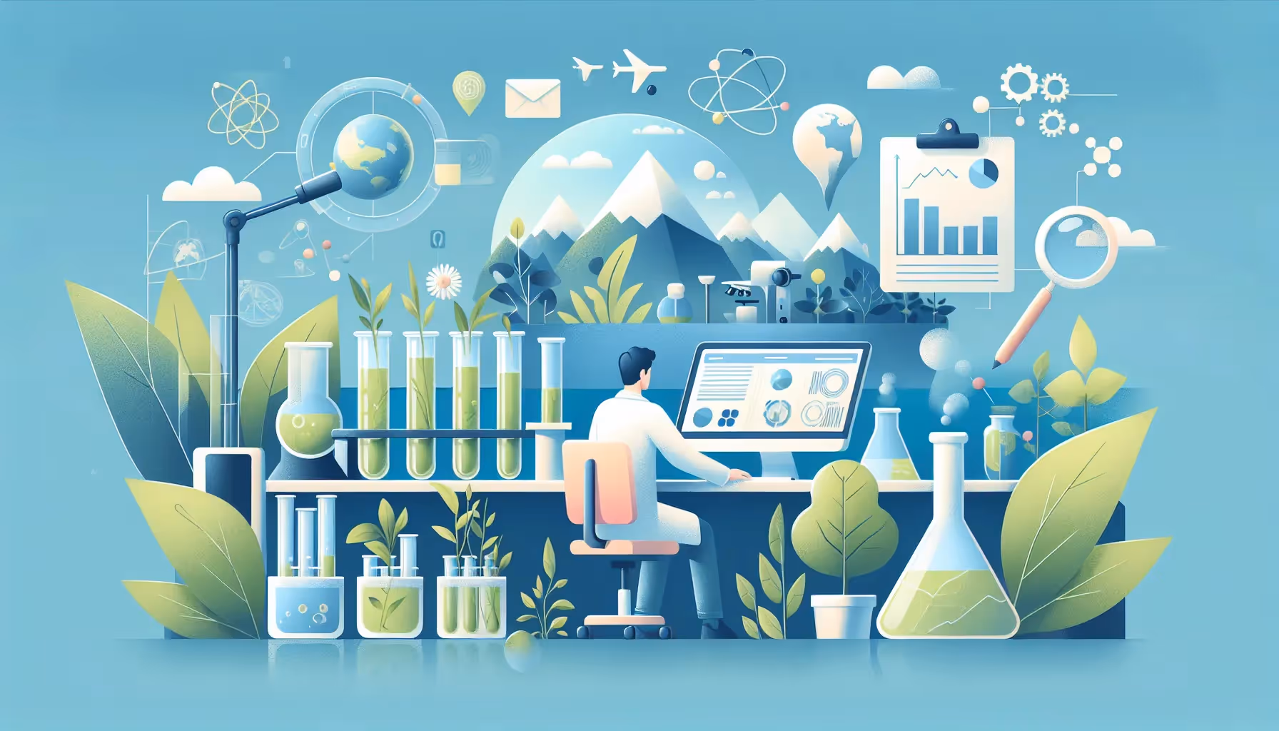 Environmental Science Major conducting water quality research.