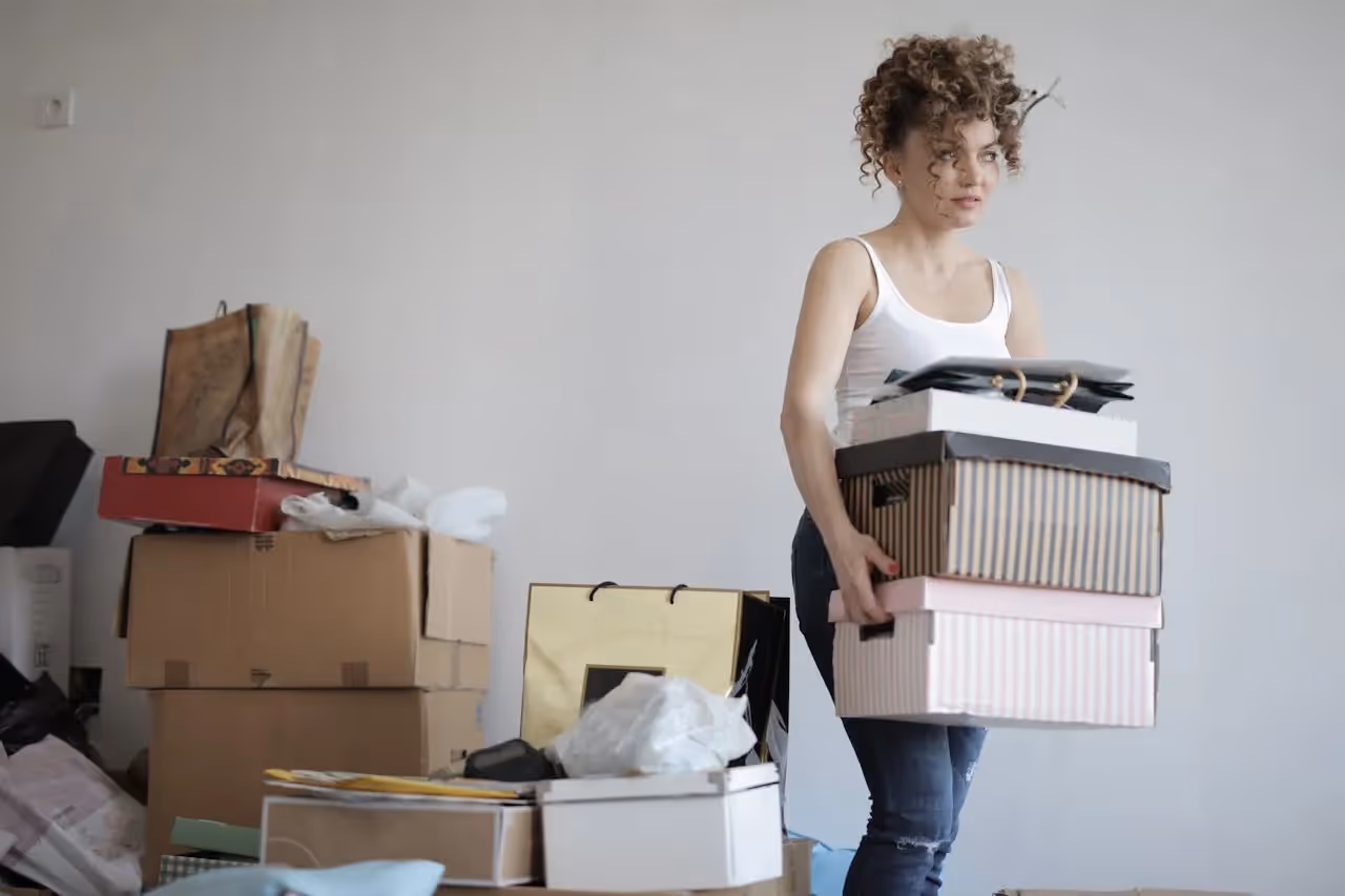 Packing for college with limited space, efficient storage solutions.