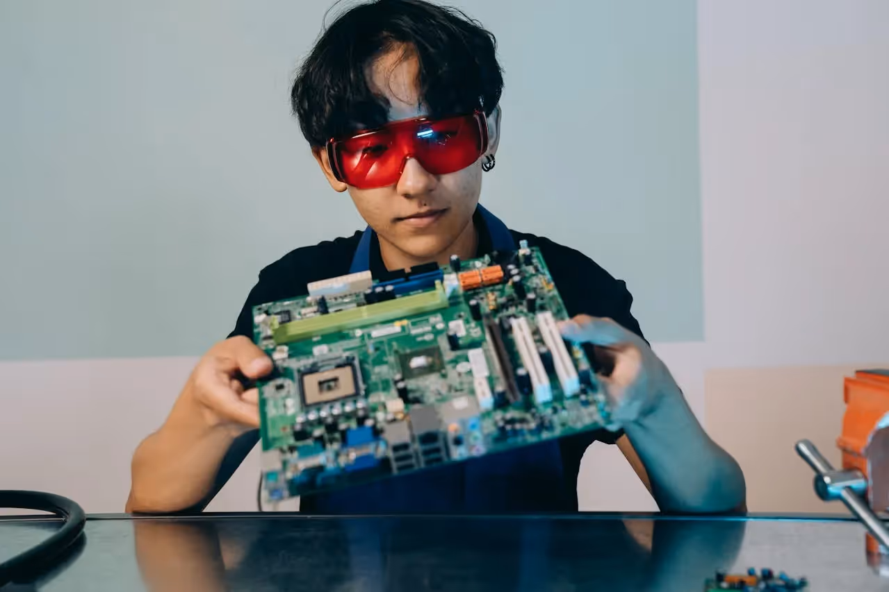 Associate's degree in Electronics opens door to various career opportunities.