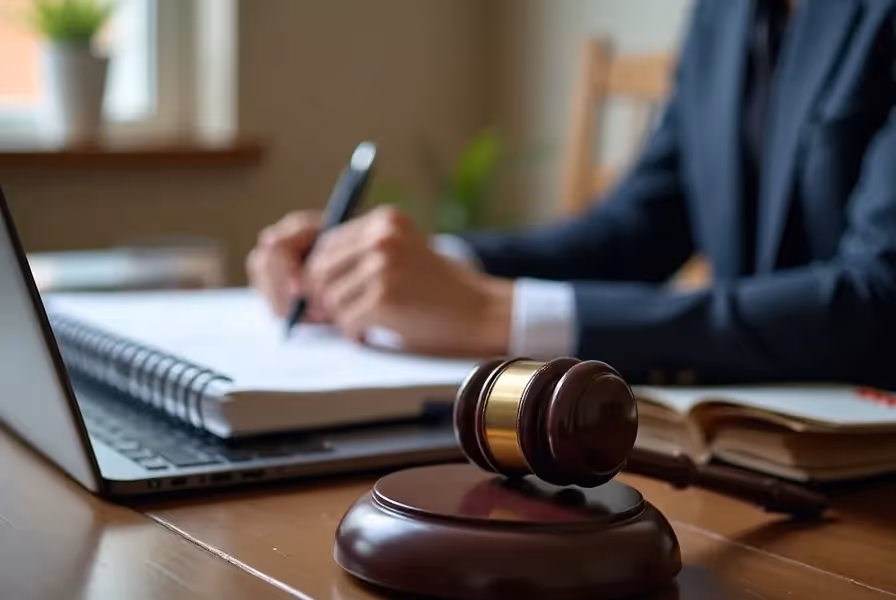 law school graduate with diploma and scales of justice symbol