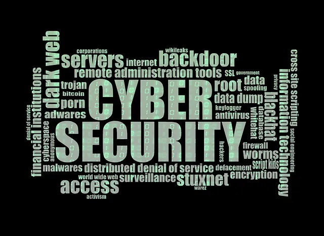 ECPI Bachelors IT Project Management Cybersecurity: Illustration of data network security technology.