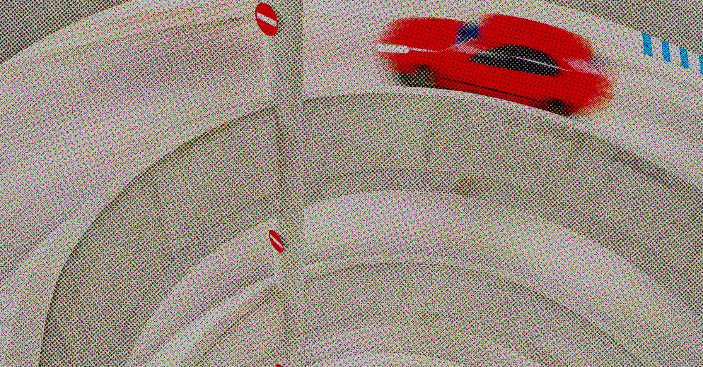 empty parking garage