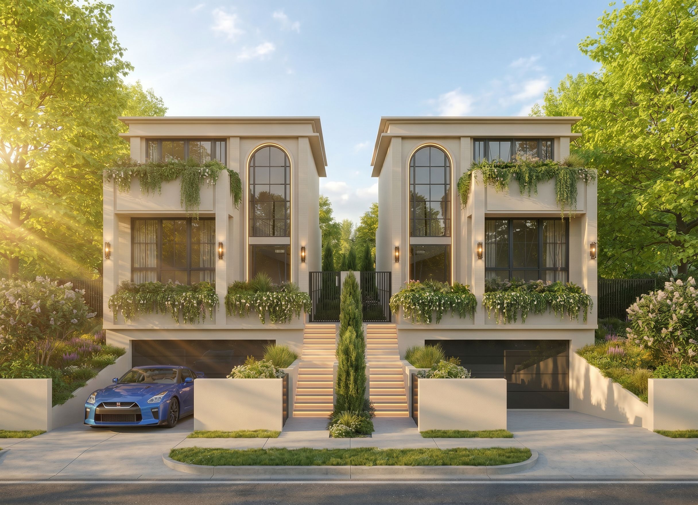 Duplex and dual occupancy render