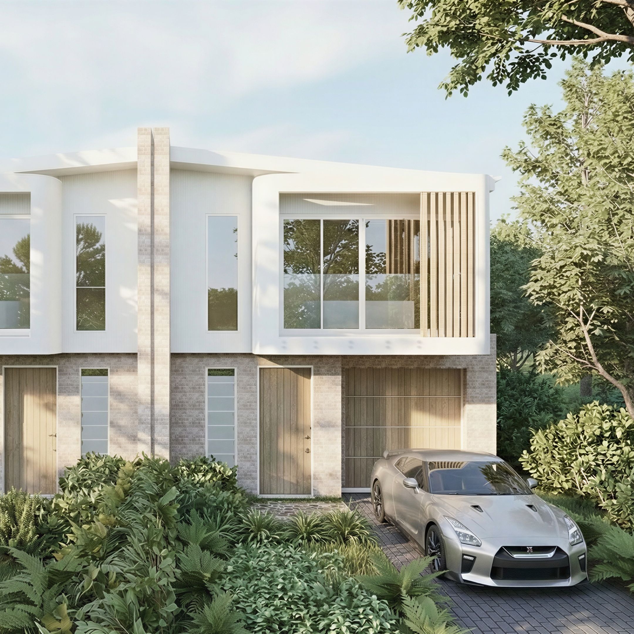 semi-detached duplex design, duplex design sydney