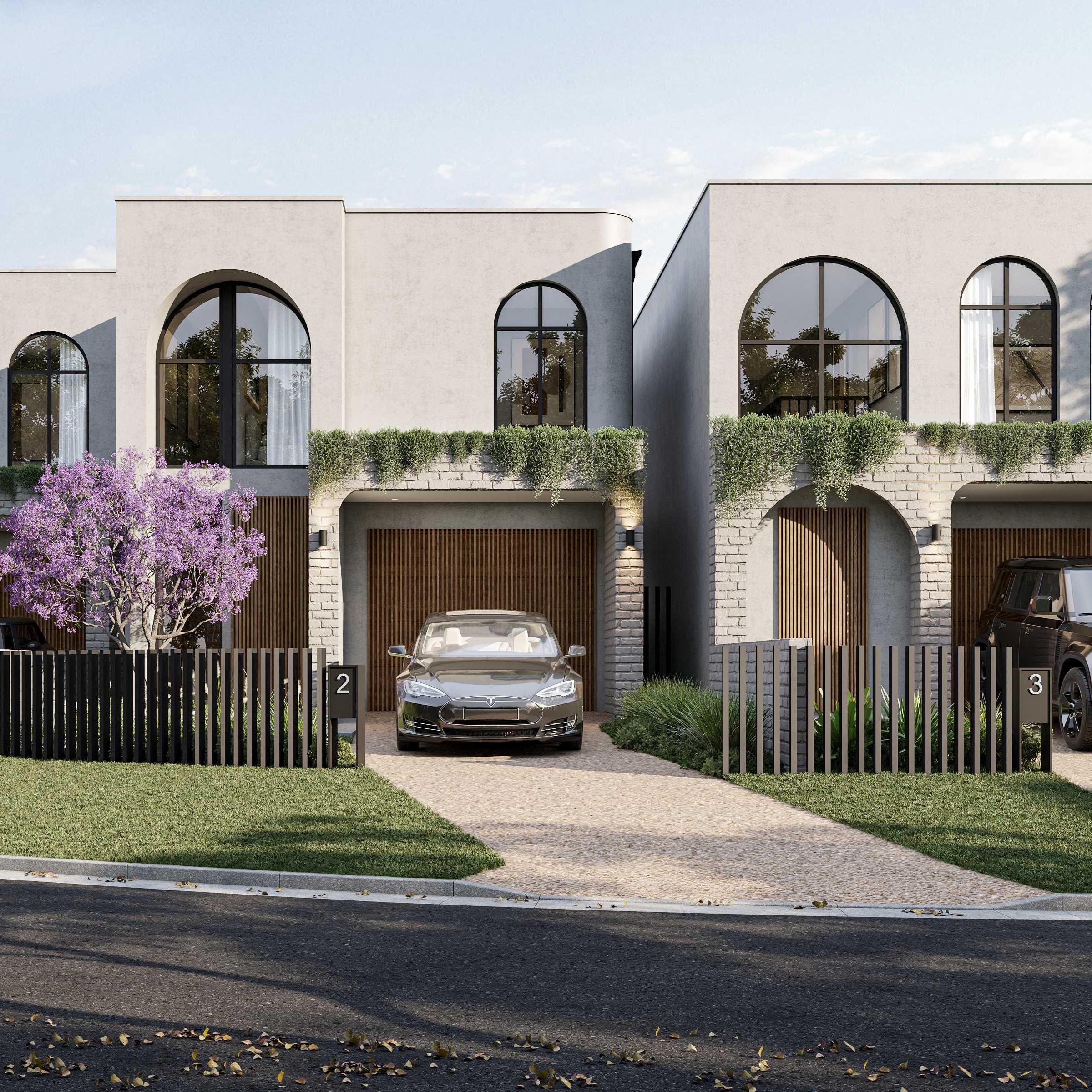 3 Unit Detached Terraces, Low Rise Housing Diversity Code