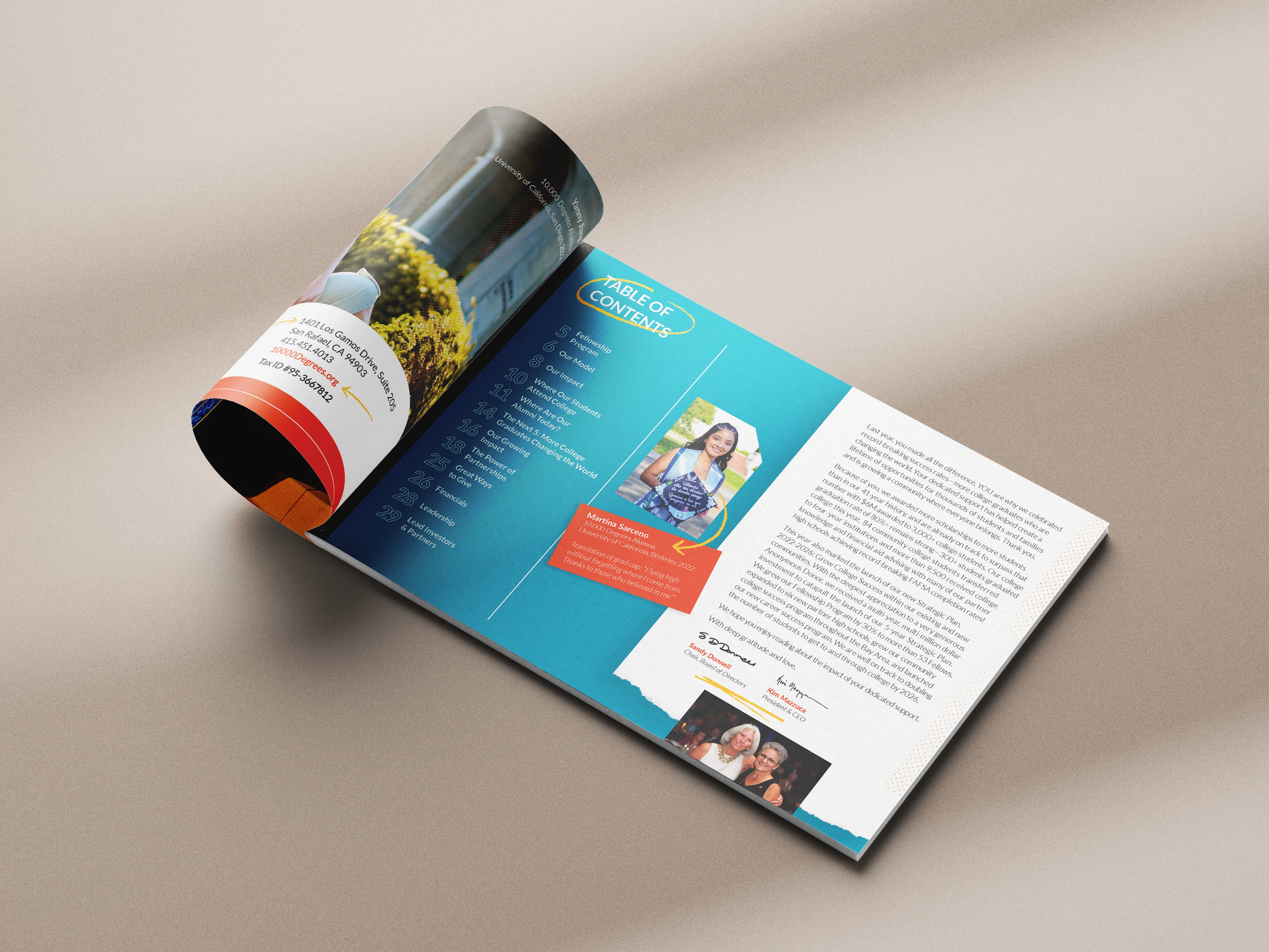 Designing student-centered reports that build donor confidence