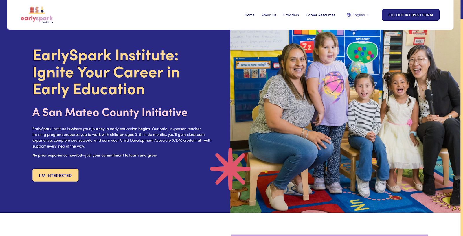 EarlySpark's branding project, working with Acton Circle