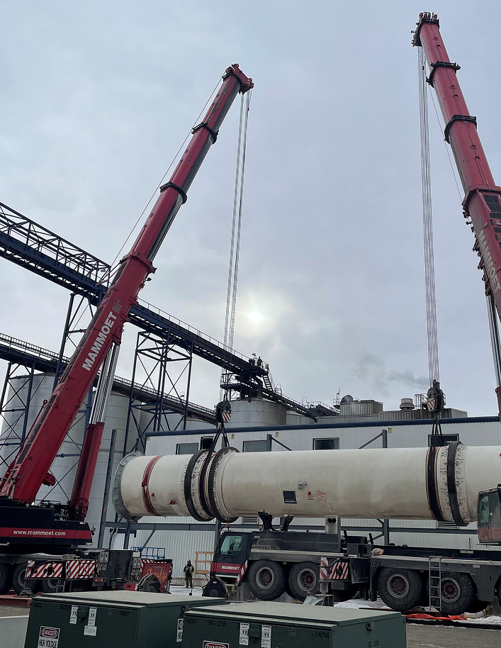 Cooker Addition - FWS Group industrial food processing construction in Lethbridge Alberta