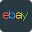 eBay logo with colorful lowercase letters e, b, a, and y on white background.