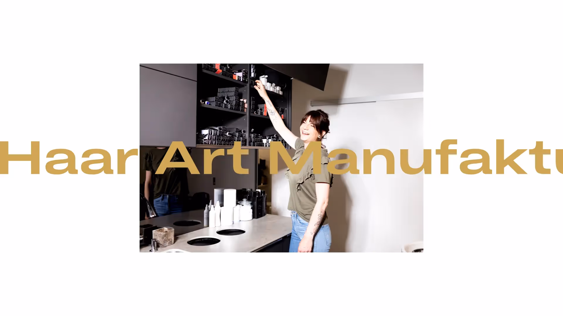 Haar Art Manufaktur diverse Bilder mit Schriftzug