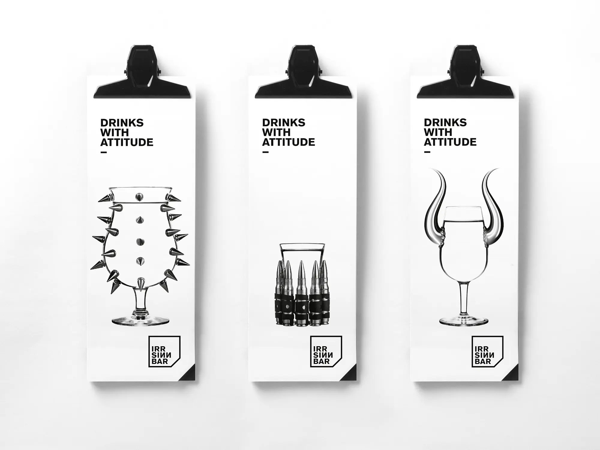 Irrsinn Bar Drink-Karten Cover