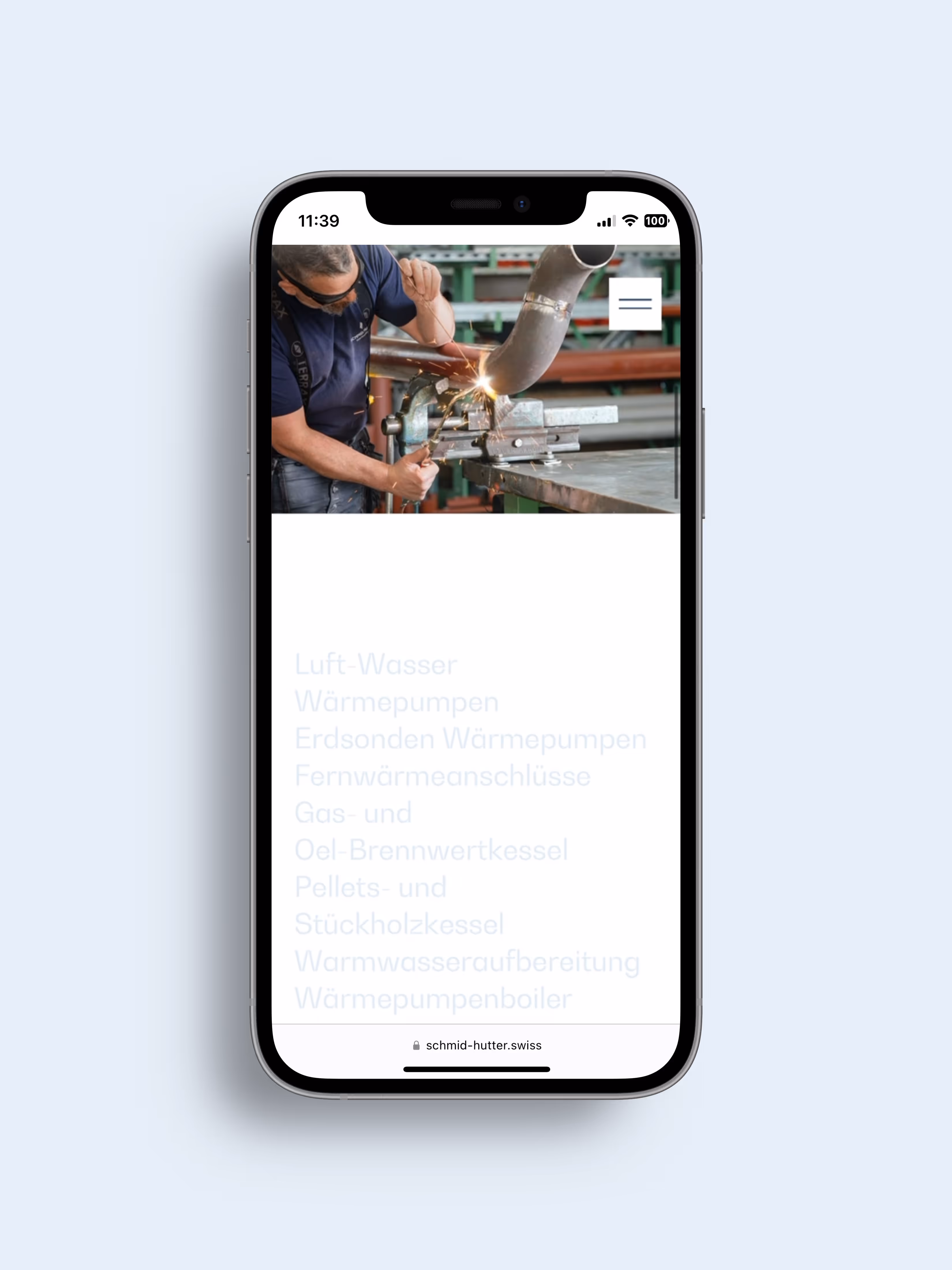 Schmid Hutter Text Effekt