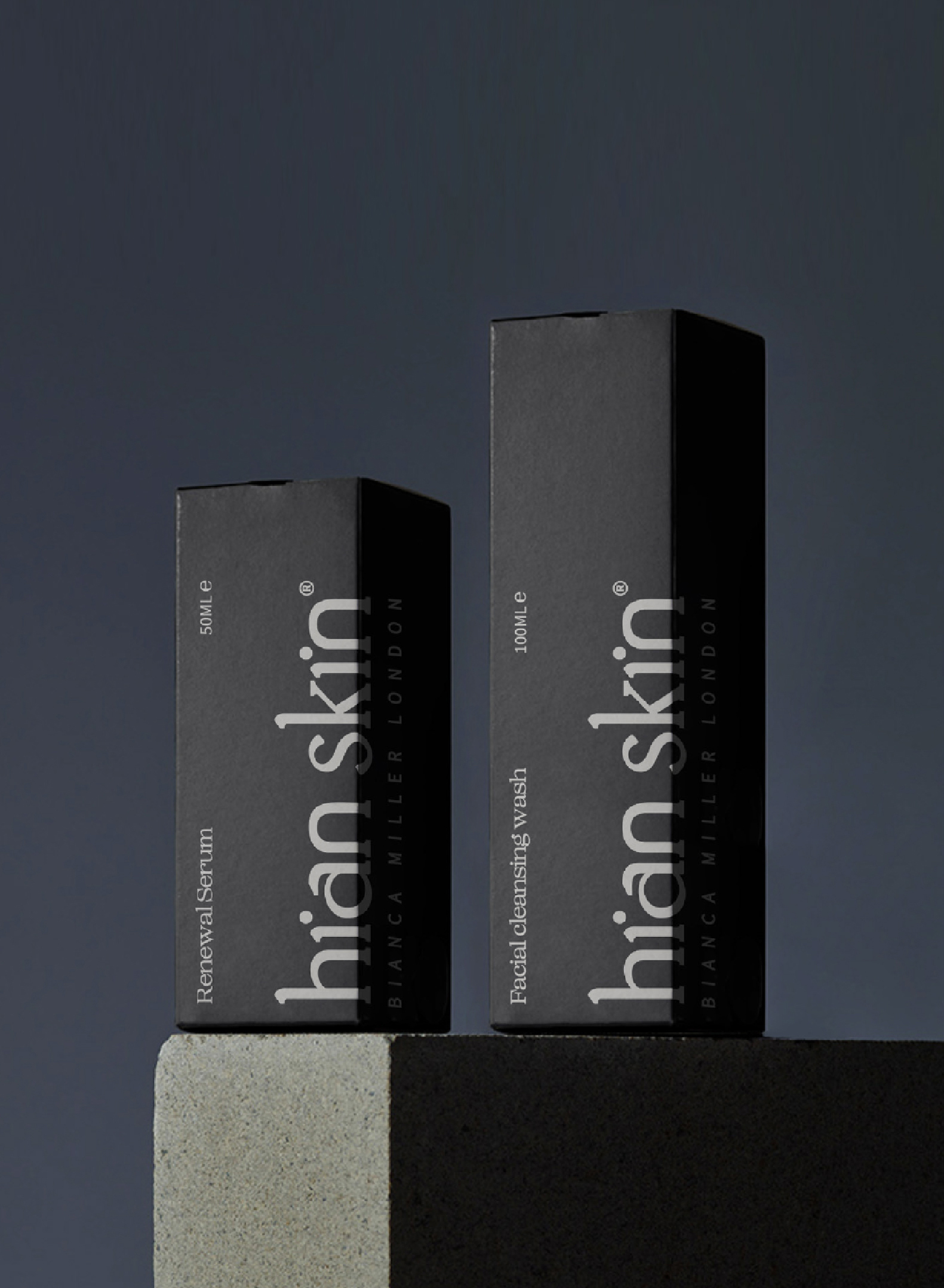 Hian Skin product design by LevelUp Social