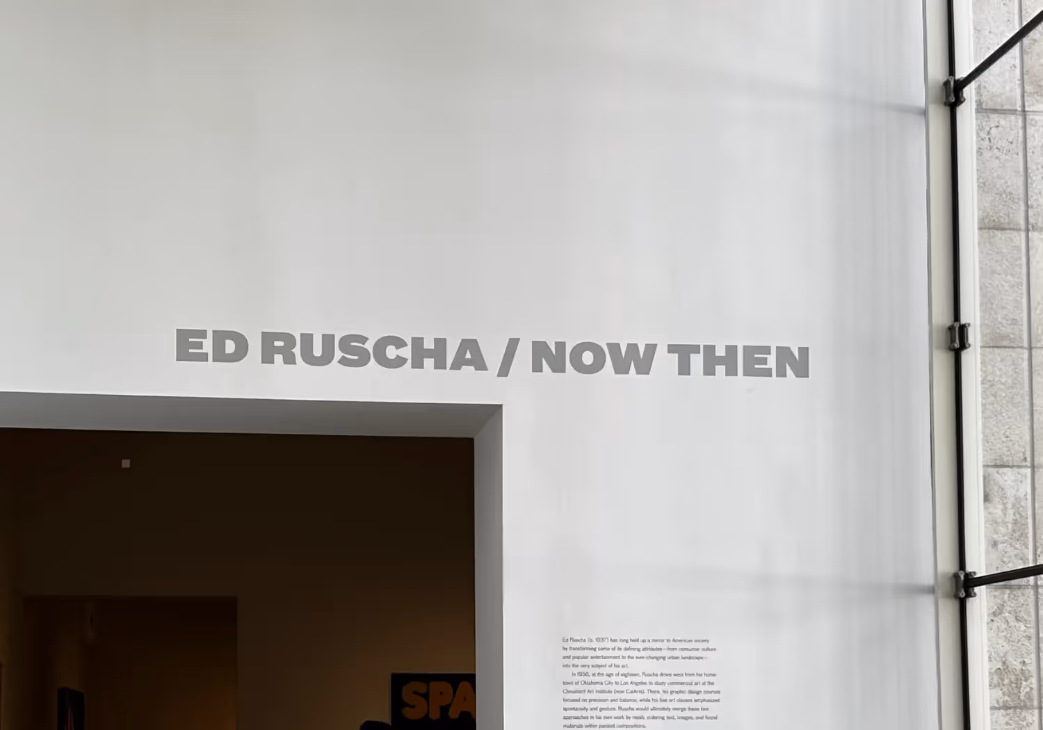 Ed Ruscha at LACMA: Where Fine Art Meets Signage and Branding