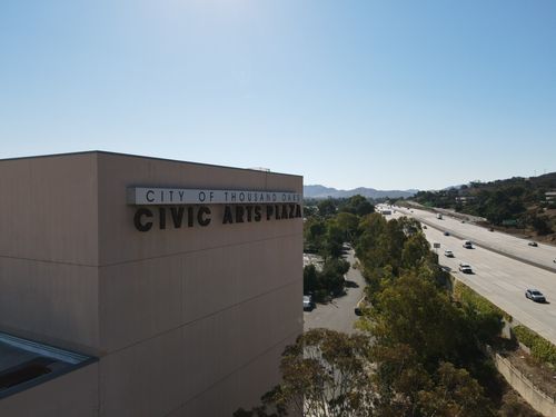 Civic Arts Plaza: Iconic Lettering in Thousand Oaks