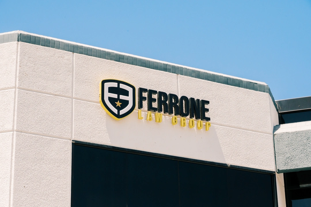 Ferrone Law Group Illuminated Building Sign 