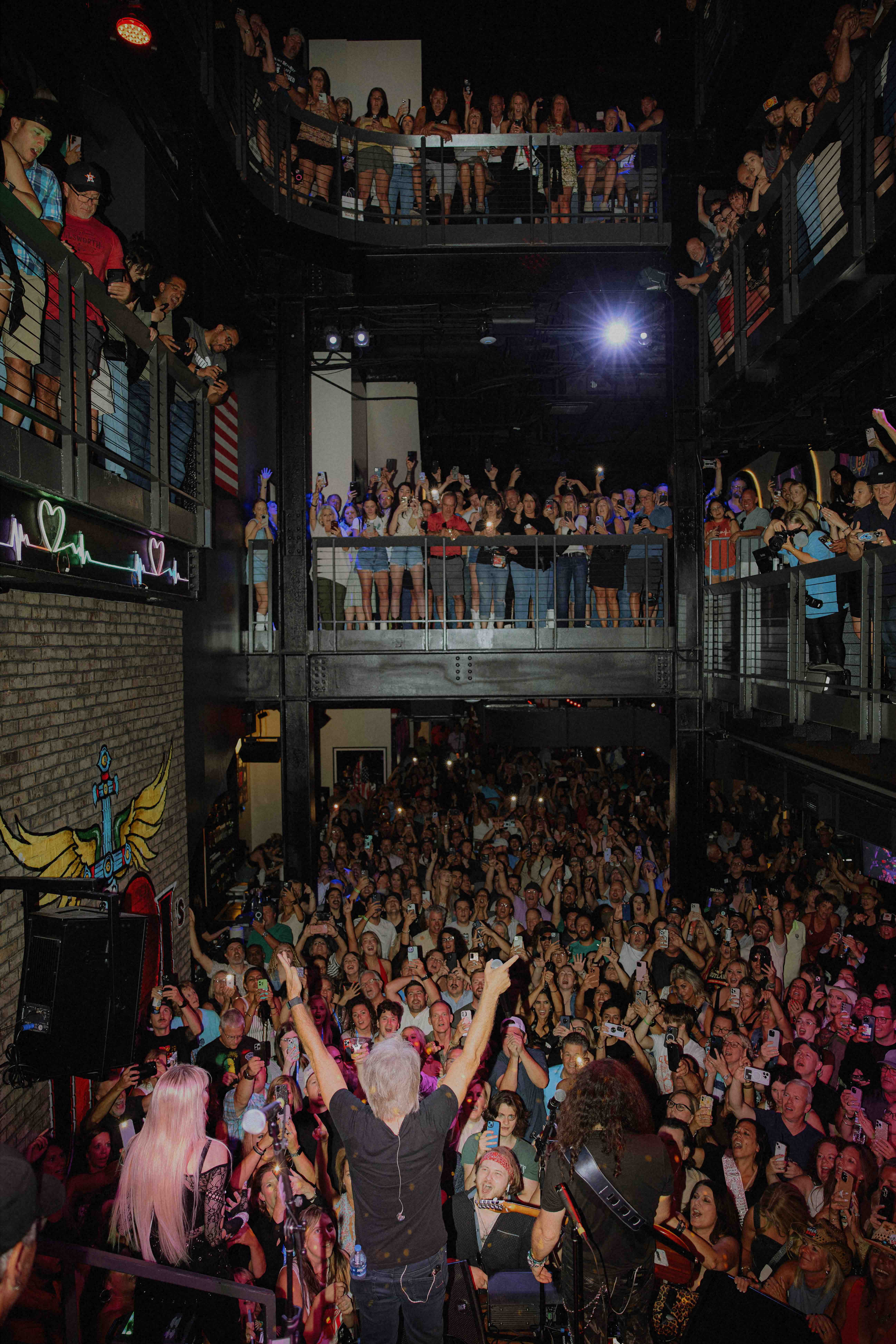Bon Jovi performing at JBJ's Nashville