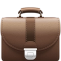 suitcase emoji to represent work and productivity