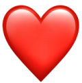 heart emoji to represent health