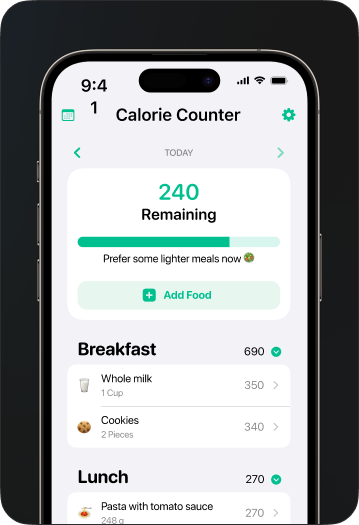 Calorie Air Screenshot
