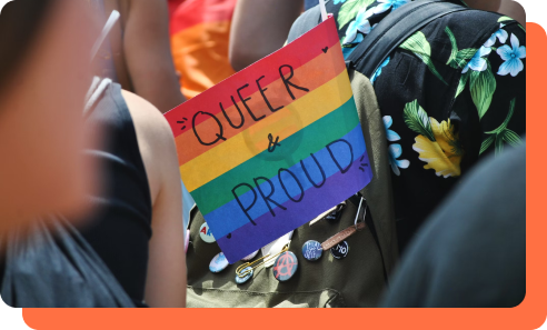 Imagem alusiva à comunidade LGBTQIA+