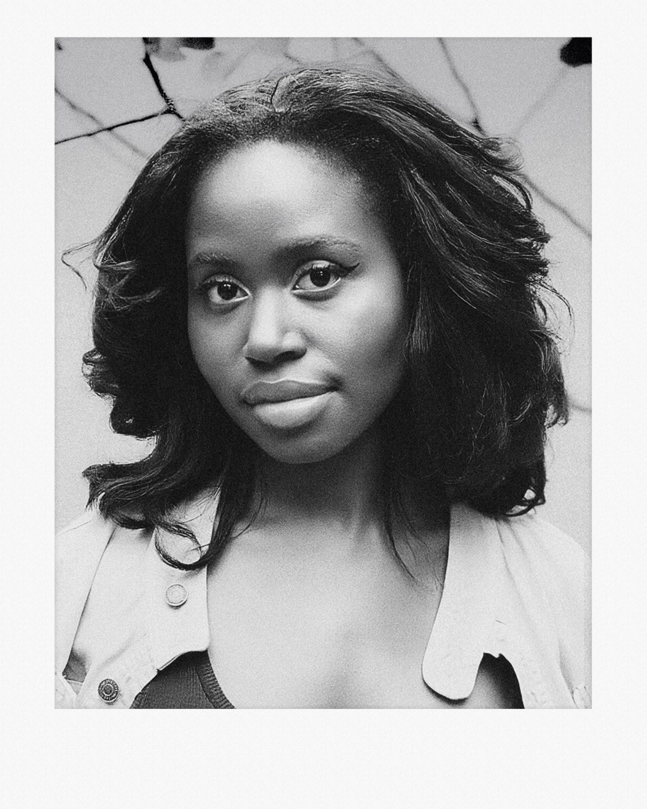 Momo Boyd close-up portrait black and white — Miss Michigan debut EP alternative soul singer 2026 for Medicine Box Magazine Interview and Photoshoot