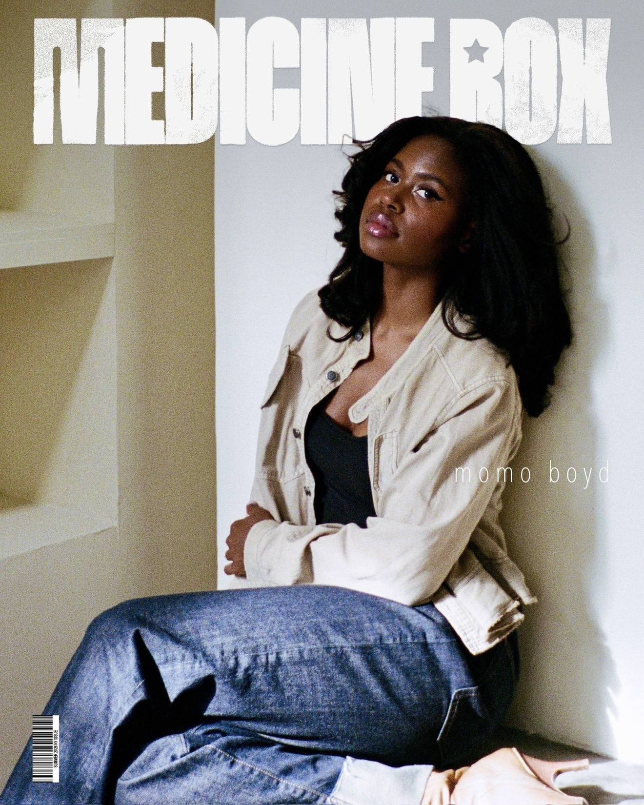 Momo Boyd Medicine Box magazine cover 2026 — singer-songwriter Miss Michigan EP debut