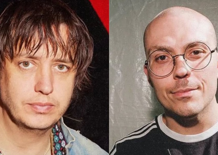Julian Casablancas and Anthony Fantano side by side from the Medicine Box feature