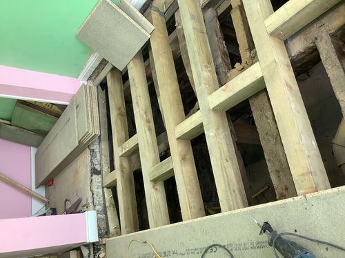 newly treated timber flooring