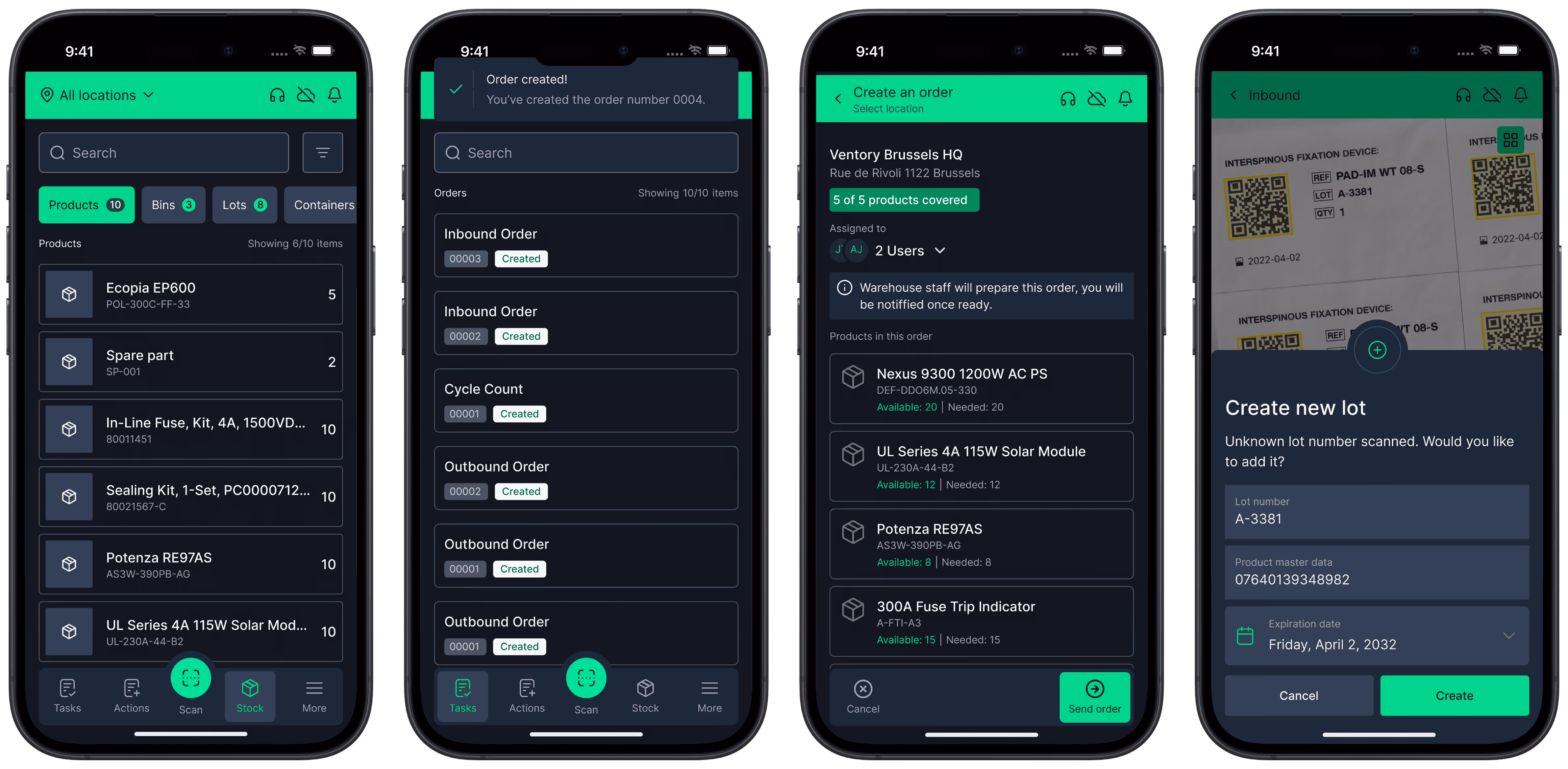 Field Services mobile application working off-line