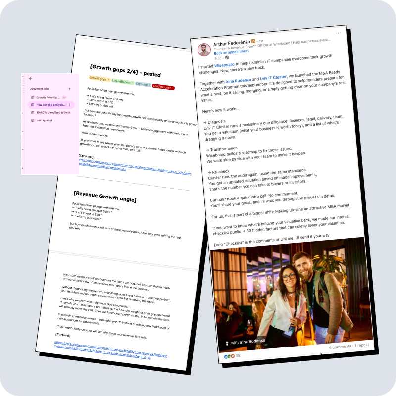 Content repurposing services to amplify the impact of your content across LinkedIn and YouTube