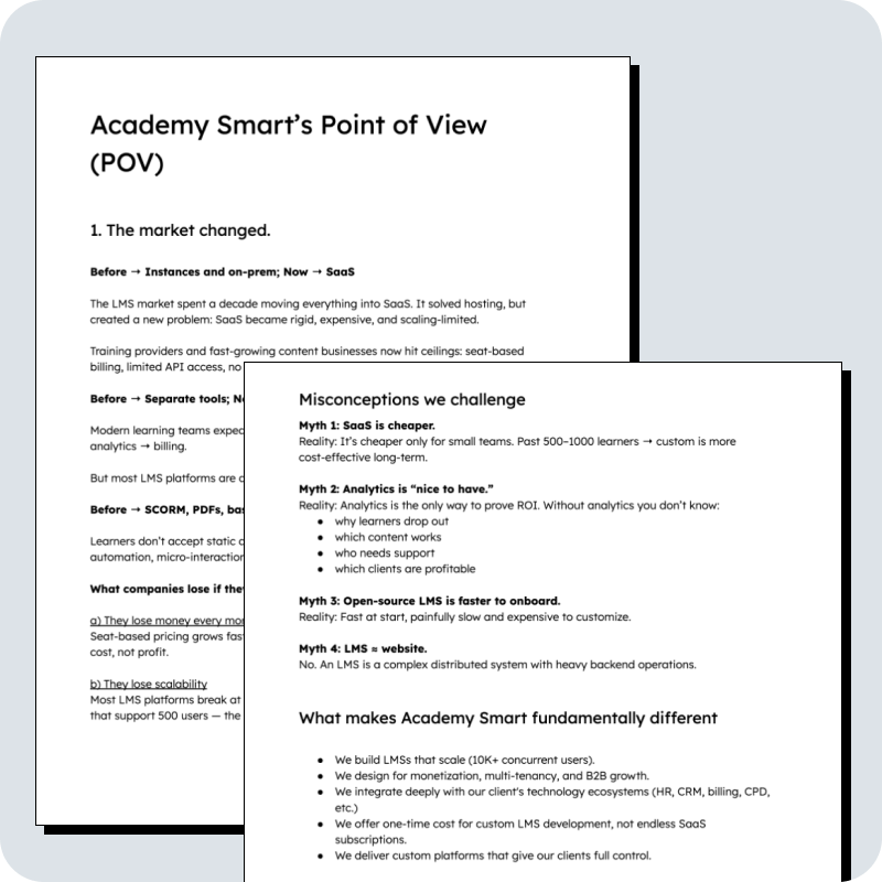 POV document to make a B2B brand distinct