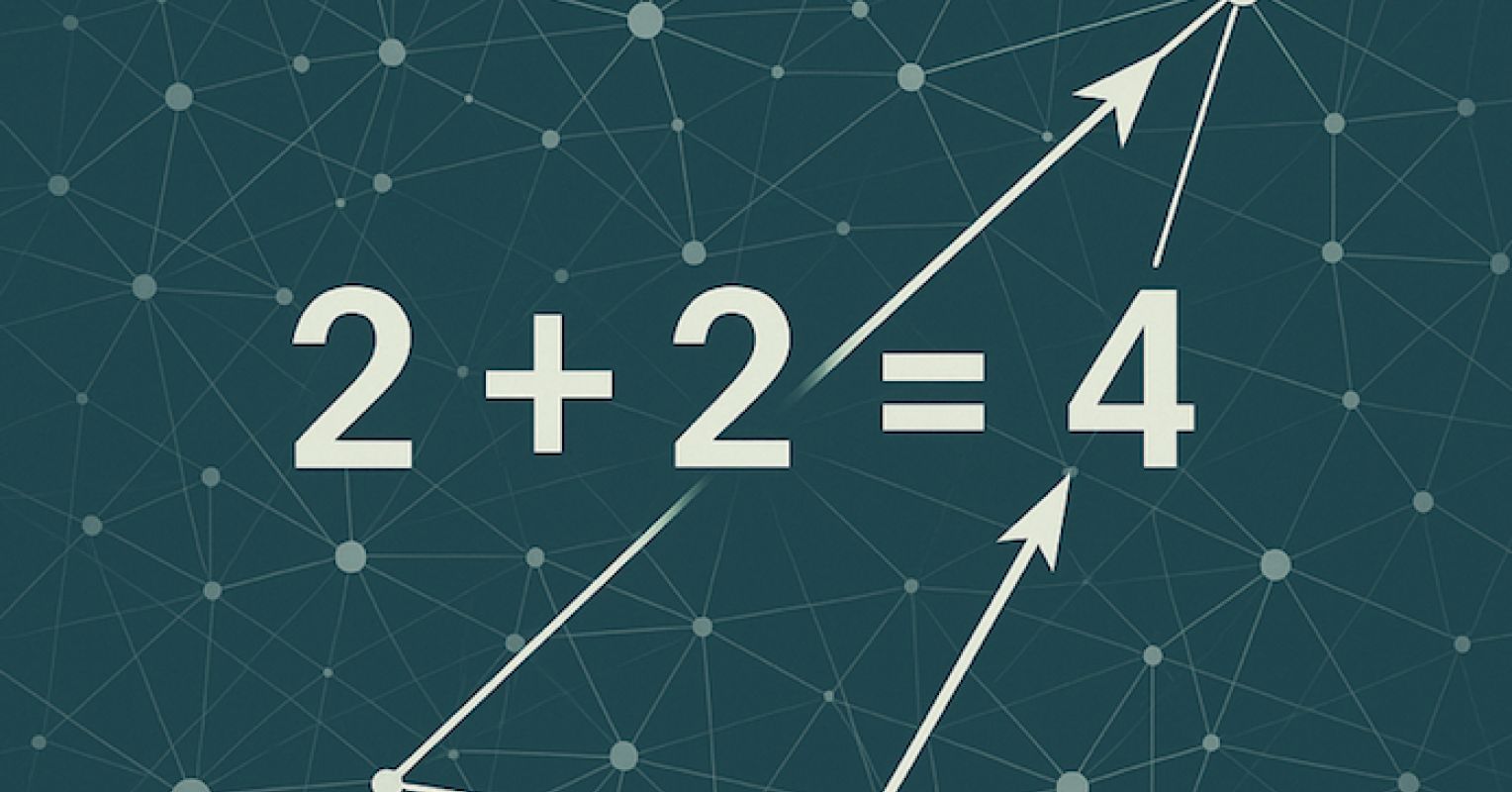 Cuando un LLM suma 2 más 2