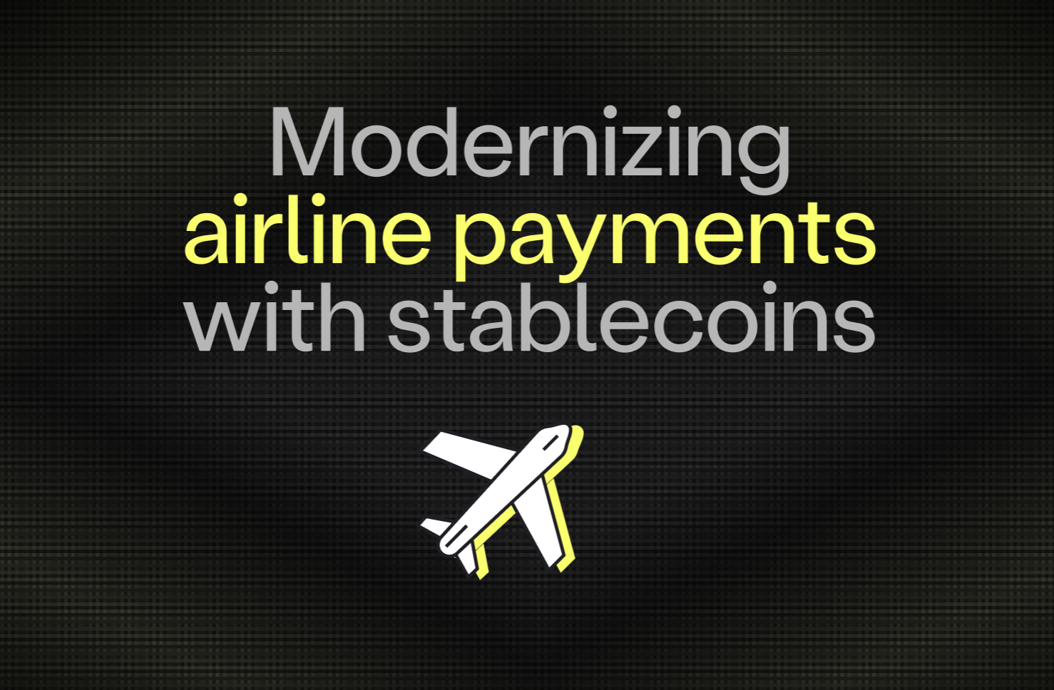 Modernizing airline payments with crypto