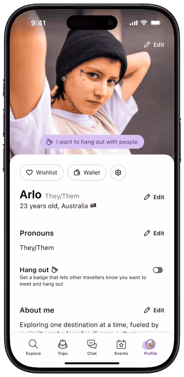 Hostelworld app