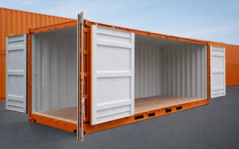 Double Door Containers