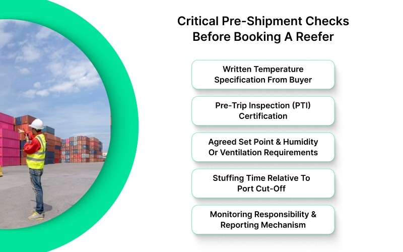Critical Pre-Shipment Checks Before Booking A Reefer