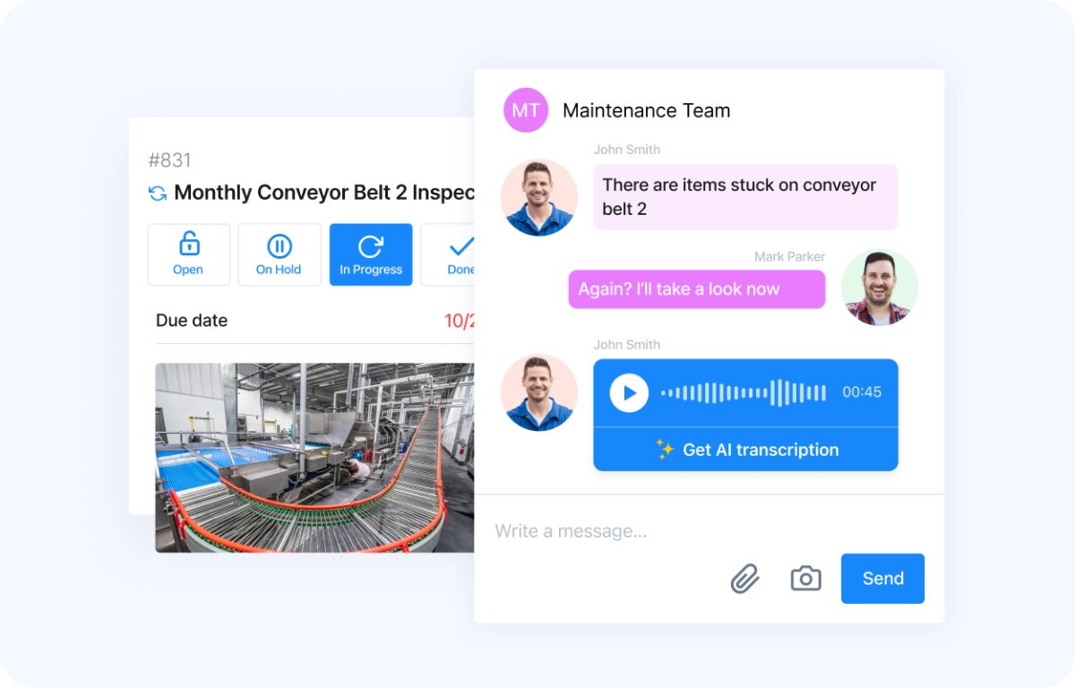 Relatórios na MaintainX