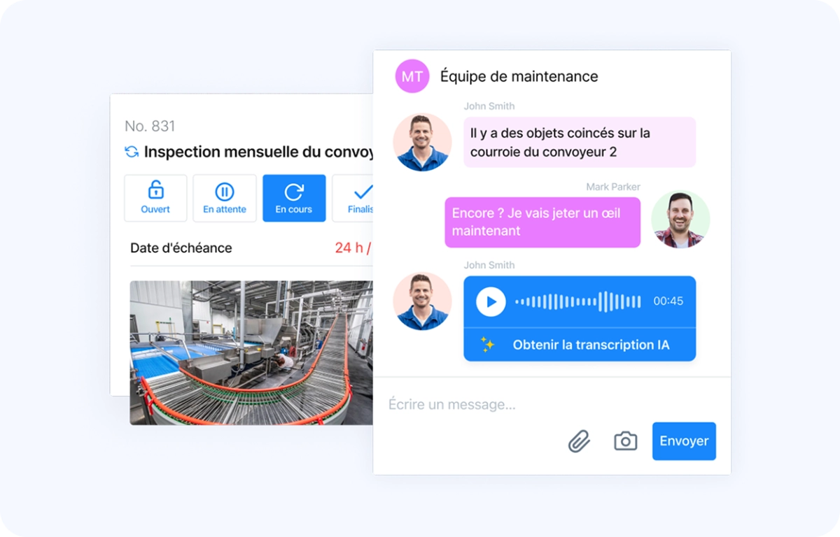 Faire des reportages chez MaintainX