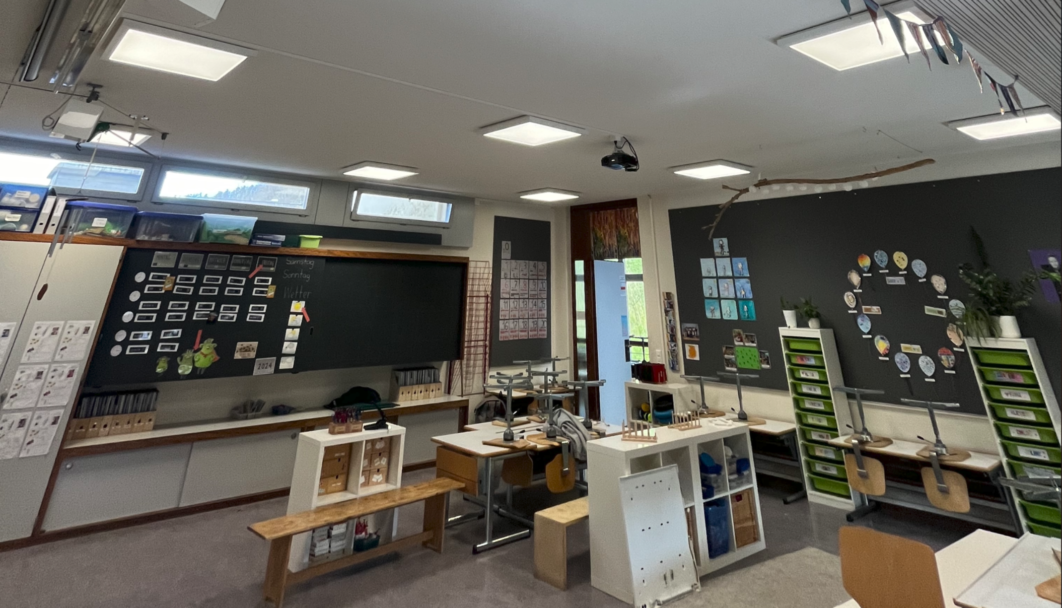 Beleuchtung Schulzimmer