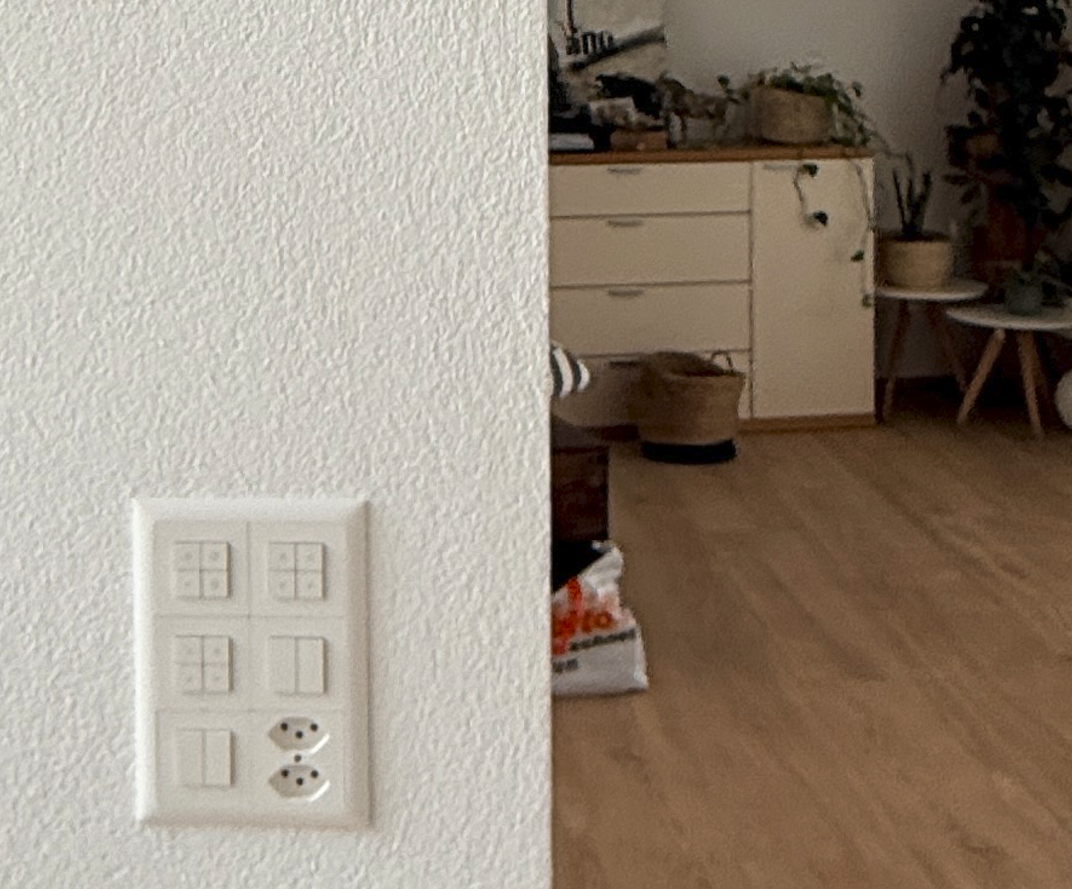 Wiser Komfort Steuerung fürs Wohnzimmer