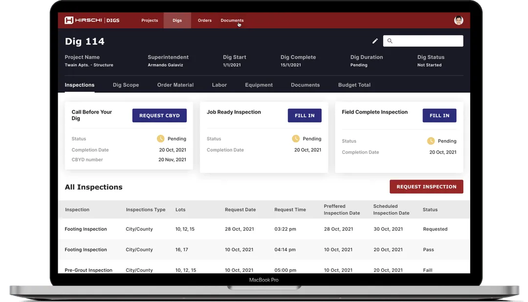 app development for construction