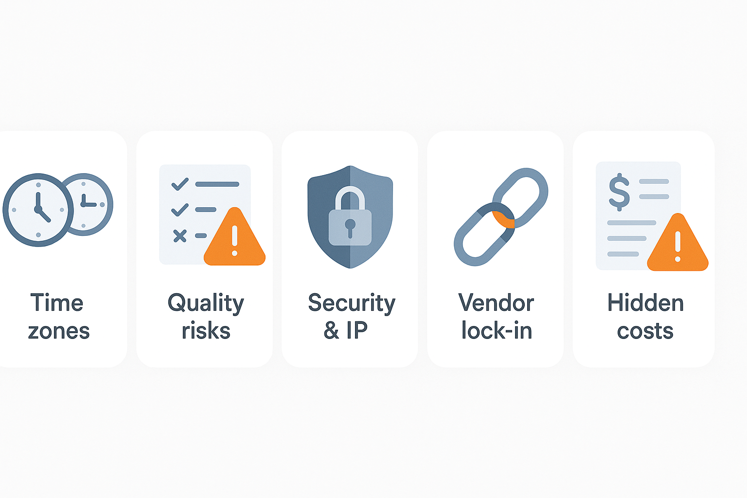 pros and cons of outsourcing software development