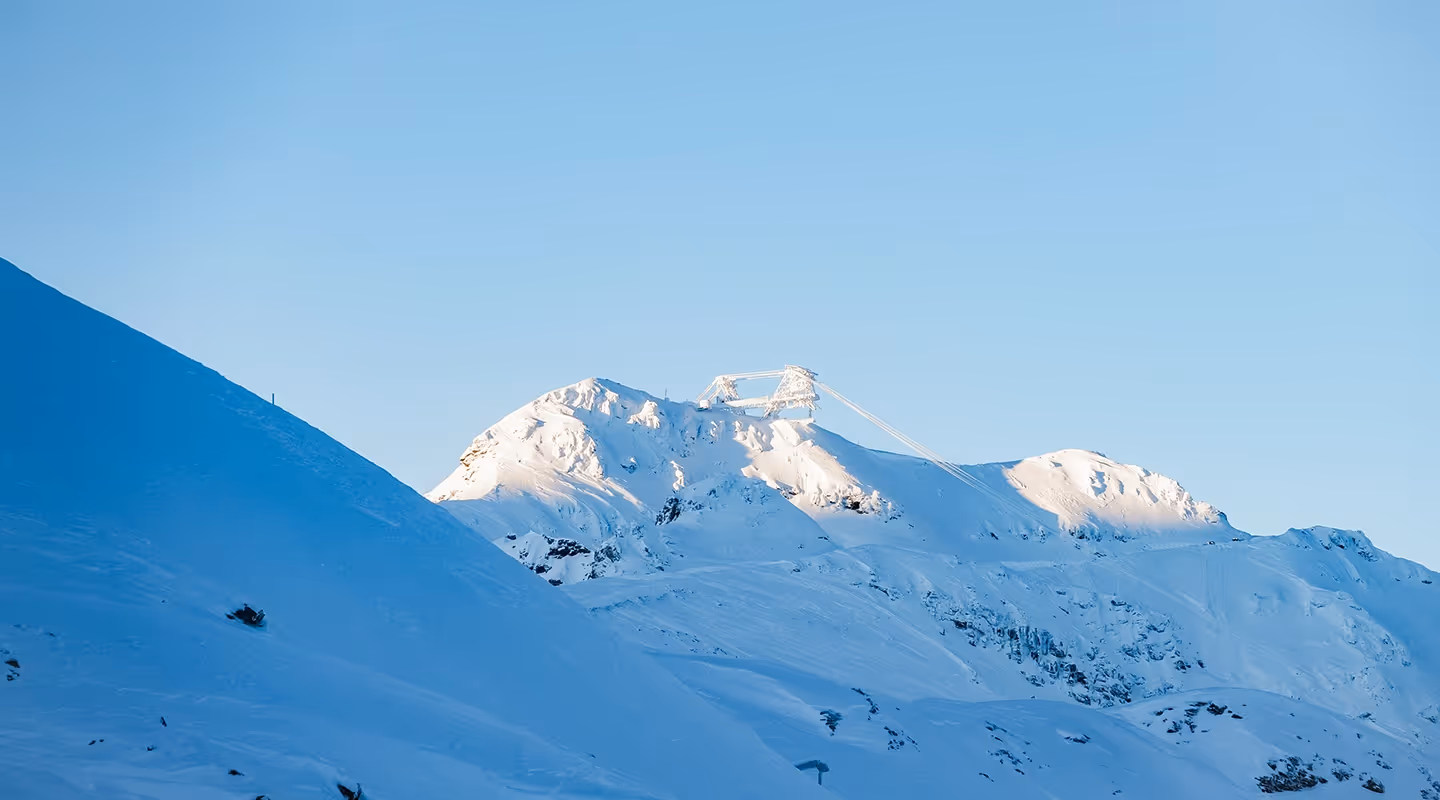 Cime Carron depuis l'hôtel Marielle