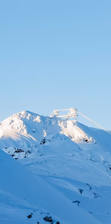 Cime Carron depuis l'hôtel Marielle