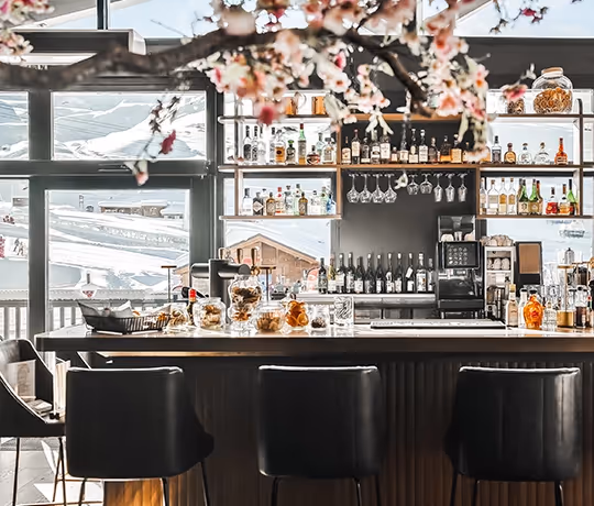 Bar de l’Hôtel Marielle à Val Thorens